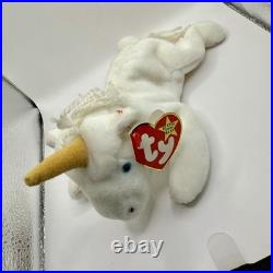 RARE TY BEANIE BABIES 3 1994 MYSTIC The UNICORN With Tags