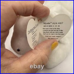 RARE TY BEANIE BABIES 3 1994 MYSTIC The UNICORN With Tags