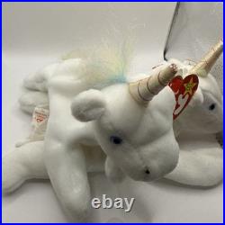 RARE TY BEANIE BABIES 3 1994 MYSTIC The UNICORN With Tags