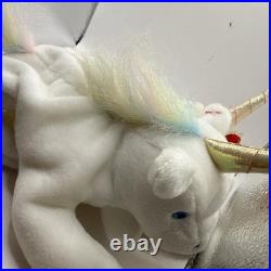 RARE TY BEANIE BABIES 3 1994 MYSTIC The UNICORN With Tags