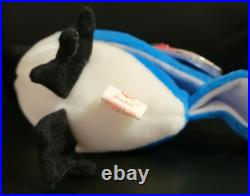 RARE TY BEANIE BABIES ROCKET THE BLUEJAY ERRORS RETIRED Stamped 212 NWT F/S