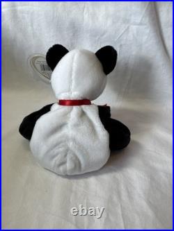RARE! TY BEANIE BABY FORTUNE PANDA 1997 NEW PE PELLETS, WithERRORS #408 MINT RARE! TY BEANIE BABY FORTUNE PANDA 1997 NEW PE PELLETS, WithERRORS #408 MINT