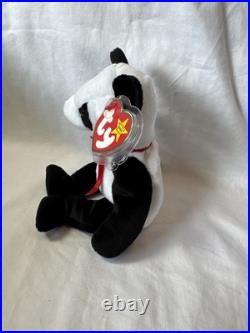 RARE! TY BEANIE BABY FORTUNE PANDA 1997 NEW PE PELLETS, WithERRORS #408 MINT RARE! TY BEANIE BABY FORTUNE PANDA 1997 NEW PE PELLETS, WithERRORS #408 MINT