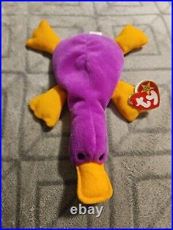 RARE TY BEANIE BABY ORIGINAL 1993 PATTI THE PLATYPUS Style 4025