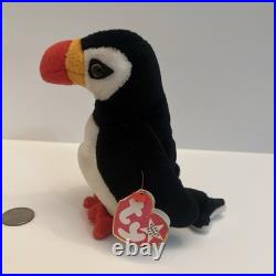 RARE TY Beanie Babies Collection (Puffer) original 1997 with errors RARE TY Beanie Babies Collection (Puffer) original 1997 with errors