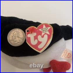 RARE TY Beanie Babies Collection (Puffer) original 1997 with errors RARE TY Beanie Babies Collection (Puffer) original 1997 with errors