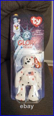 RARE TY Beanie Babies McDonalds International Bears Set Of (4) ALL with Errors