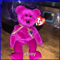RARE TY Beanie Babies Millenium with errors