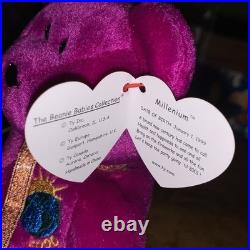 RARE TY Beanie Babies Millenium with errors