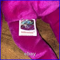 RARE TY Beanie Babies Millenium with errors