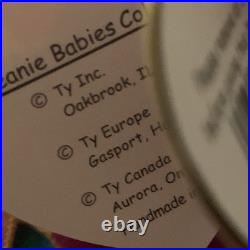 RARE TY Beanie Babies Millenium with errors