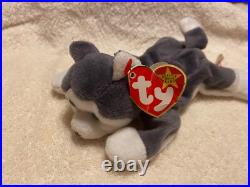 RARE TY Beanie Babies ORIGINAL 1996 Nanook the husky RETIRED