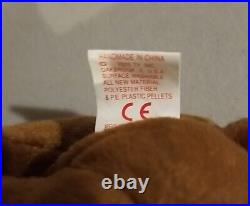 RARE TY Beanie Babies SWEEPER with Extra Tag Error, October 23,2004, Retired