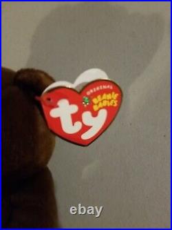 RARE TY Beanie Babies SWEEPER with Extra Tag Error, October 23,2004, Retired