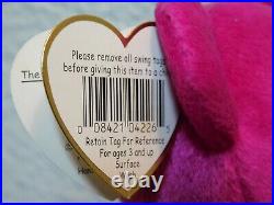 RARE TY Beanie Baby 1st Release MILLENIUM the Bear with ALL Spelling Errors