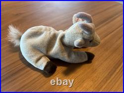 RARE TY Beanie Baby Goatee the Goat With Tag Errors 1998/1999 Multiple tag error