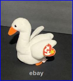 RARE TY Beanie Baby RESORTS ATLANTIC CITY LOGO loosey/Gracie Free Shipping