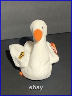 RARE TY Beanie Baby RESORTS ATLANTIC CITY LOGO loosey/Gracie Free Shipping