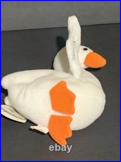 RARE TY Beanie Baby RESORTS ATLANTIC CITY LOGO loosey/Gracie Free Shipping