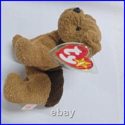 RARE TY Beanie Baby Tuffy 1996 with Tag Errors