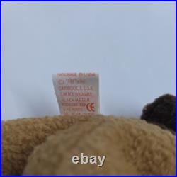 RARE TY Beanie Baby Tuffy 1996 with Tag Errors