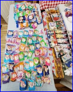 RARE TY Beanie Baby Ultra Museum Lot 200+ Pcs Retired Sealed Carded $500,000 OBO
