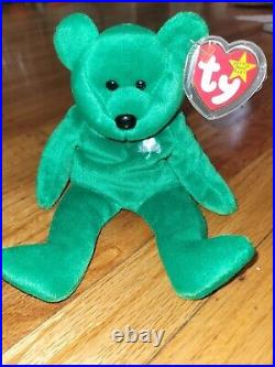 RARE TY Beanie Original Baby Bear ERIN MAJOR ERRORS TY Beanie Baby 1997