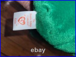 RARE TY Beanie Original Baby Bear ERIN MAJOR ERRORS TY Beanie Baby 1997