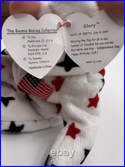 RARE TY Glory Original Beanie Baby with Multiple Tag Errors MWMT