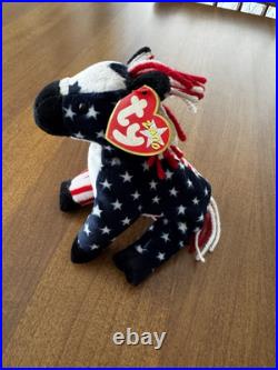 RARE TY Lefty 2000 Beanie Baby With Errors Political Donkey RARE TY Lefty 2000 Beanie Baby With Errors Political Donkey