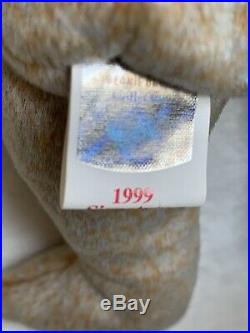 RARE TY Original Beanie Baby 1999 Signature Bear MINT Condition