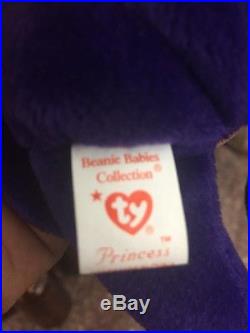 RARE TY Princess Diana Beanie Baby 1997 mint MUST SEE first 1st edition retired