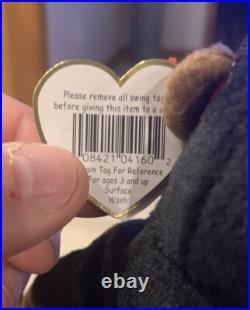 RARE TY Retired Beanie Baby CONGO 1996 with Tag ERRORS