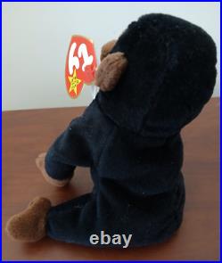 RARE TY Retired Beanie Baby CONGO 1996 withErrors