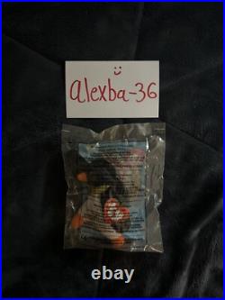 RARE TY Teenie Beanie Babies Retired #11 Waddle Penguin with 1993/1998 Error