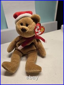 RARE Ty 1997 Teddy Style 4200 Beanie Baby Bear 1996 Errors PVC PELLETS