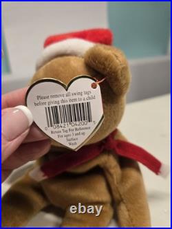 RARE Ty 1997 Teddy Style 4200 Beanie Baby Bear 1996 Errors PVC PELLETS