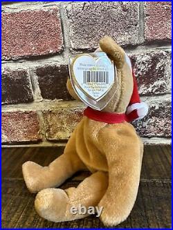 RARE! Ty 1997 Teddy Style 4200 Beanie Baby Bear. Brown Nose, PVC