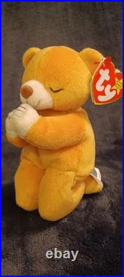RARE Ty Beanie Babies Hope Bear Retired with Errors