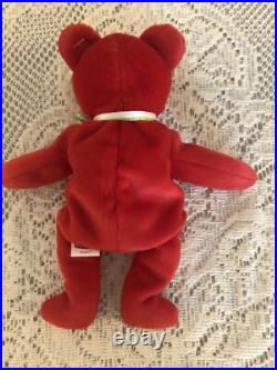 RARE Ty Beanie Babies Osito Mexico Bear New condition with Tag Errors
