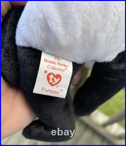 RARE Ty Beanie Babies Panda Bear Fortune CHEAPEST EVER