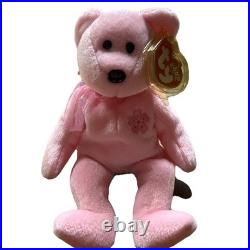 RARE Ty Beanie Babies SAKURA Bear (Retired) tag errors and TAGS in Japanese