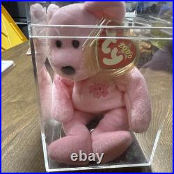 RARE Ty Beanie Babies SAKURA Bear (Retired) tag errors and TAGS in Japanese