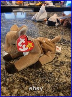 RARE Ty Beanie Babies Whisper Deer 1997 (Retired Baby) Condition NEW
