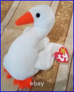 RARE Ty Beanie Babies withERRORS Bird Collection Quakers, Jake, Baldy, etc