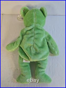 RARE! Ty Beanie Baby 1998 Kicks The Soccer Bear with Tag Errors 98/99 RARE! Ty Beanie Baby 1998 Kicks The Soccer Bear with Tag Errors 98/99
