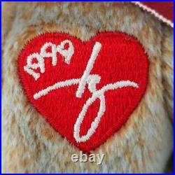 RARE Ty Beanie Baby 1999 Signature Bear IN BOX Tag ERRORS Retired MINT CONDITION