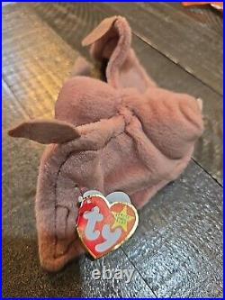 RARE Ty Beanie Baby BATTY the Bat 1996, Retired! Tag Errors, Eye And Stiching