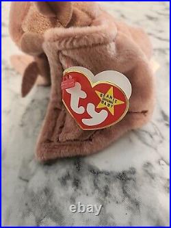 RARE Ty Beanie Baby BATTY the Bat 1996, Retired! Tag With Errors PVC Pellets