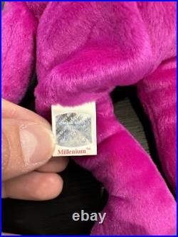 RARE Ty Beanie Baby Millennium 1st Edition With All Errors & Misspellings